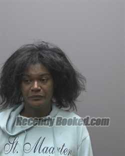 Booking photo from Alamance County, North Carolina