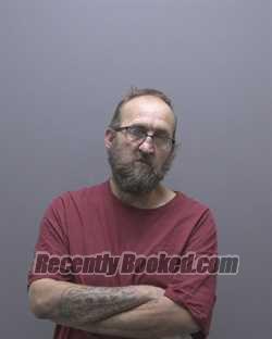 Booking photo from Alamance County, North Carolina