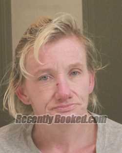 Booking photo from Tehama County, California