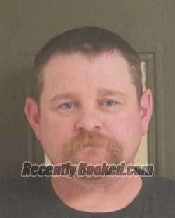 Booking photo from Tehama County, California