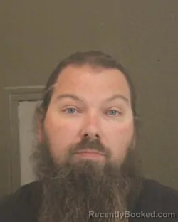 Booking photo from Tehama County, California