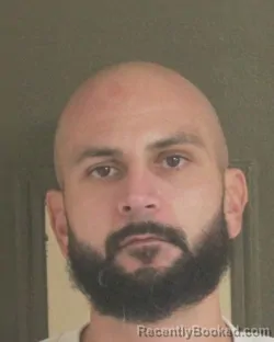 Booking photo from Tehama County, California