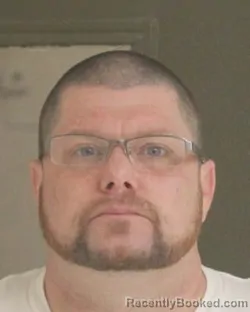 Booking photo from Tehama County, California