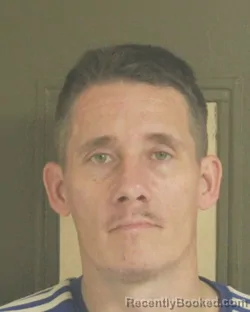 Booking photo from Tehama County, California