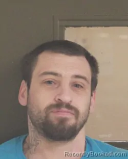 Booking photo from Tehama County, California