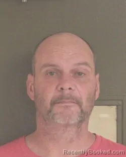 Booking photo from Tehama County, California