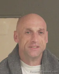 Booking photo from Tehama County, California