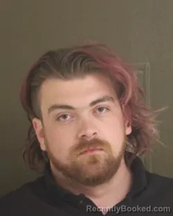 Booking photo from Tehama County, California