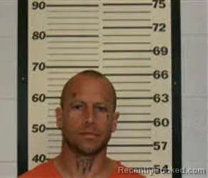 Booking photo from Caswell County, North Carolina