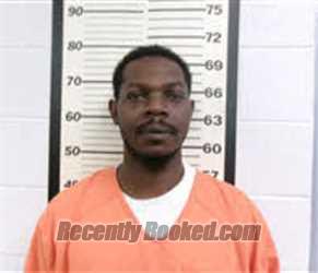 Booking photo from Caswell County, North Carolina