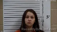 Mugshot of Shania Brynn Mitchell
