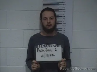 Mugshot of JACOB A MANN