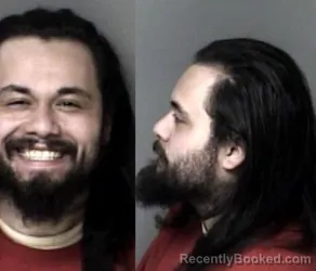 Booking photo from Gaston County, North Carolina