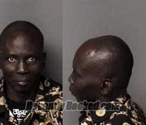 Booking photo from Gaston County, North Carolina