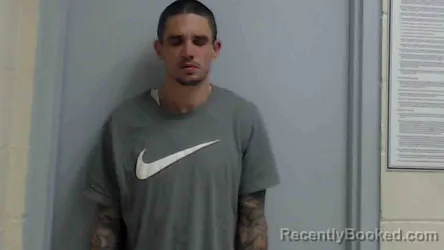 Booking photo from Monroe County, Illinois