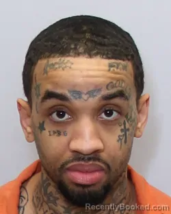 Booking photo from Guilford County, North Carolina