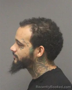 Booking photo from Guilford County, North Carolina