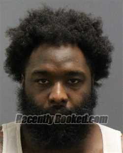 Booking photo from Guilford County, North Carolina