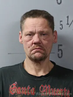 Booking photo from Wayne County, Illinois