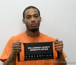 Booking photo from Williamson County, Illinois