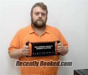 Booking photo from Williamson County, Illinois
