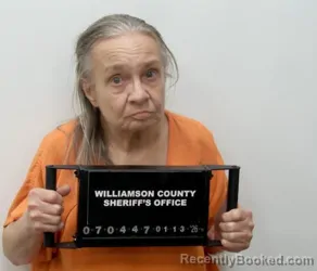 Booking photo from Williamson County, Illinois