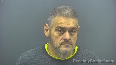 Booking photo from Blackford County, Indiana