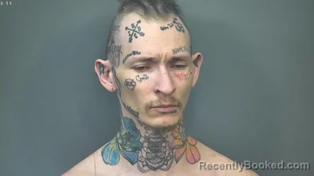 Mugshot of Tyler Eugene Beavers