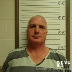 Booking photo from Brown County, Indiana