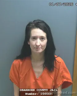 Booking photo from Dearborn County, Indiana