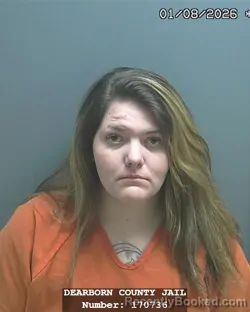 Booking photo from Dearborn County, Indiana