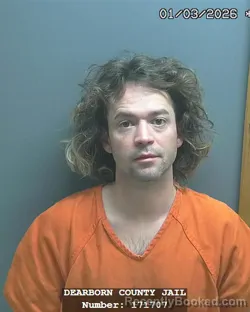 Booking photo from Dearborn County, Indiana