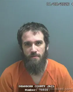 Booking photo from Dearborn County, Indiana