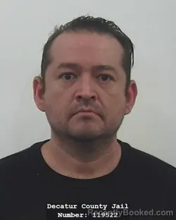 Booking photo from Decatur County, Indiana