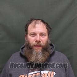 Booking photo from Fountain County, Indiana