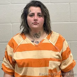 Booking photo from Fulton County, Indiana