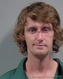 Booking photo from Escambia County, Florida