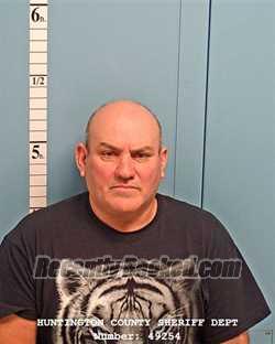 Booking photo from Huntington County, Indiana