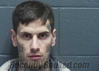 Booking photo from Montgomery County, Indiana