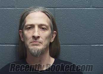 Booking photo from Montgomery County, Indiana