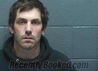 Booking photo from Montgomery County, Indiana