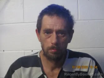 Booking photo from Orange County, Indiana