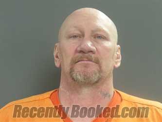 Booking photo from Parke County, Indiana