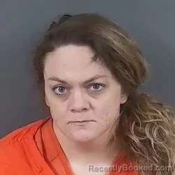 Mugshot of Megan Elizabeth Lavely