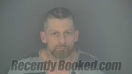 Booking photo from Shelby County, Indiana