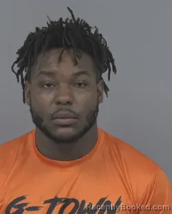 Booking photo from Johnston County, North Carolina