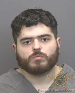 Booking photo from Vanderburgh County, Indiana