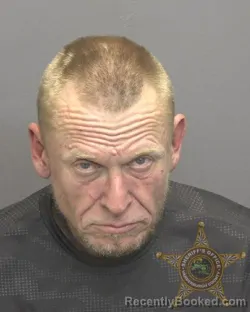 Booking photo from Vanderburgh County, Indiana