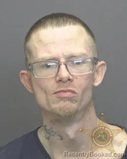 Booking photo from Vanderburgh County, Indiana