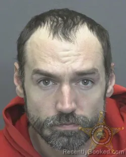 Booking photo from Vanderburgh County, Indiana